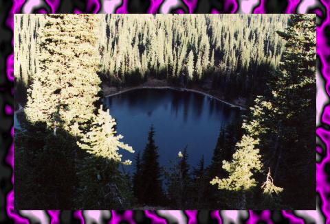 {Lake near Sunrise Park}